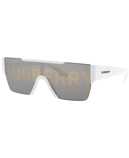 Мужские солнцезащитные очки Burberry, ЗЕРКАЛЬНЫЕ BE4291 white/grey burberry silver/gold