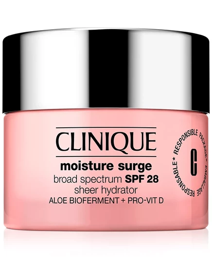 Увлажняющий крем Clinique Moisture Surge широкого спектра действия SPF 28 Sheer Hydrator, 1 унция.