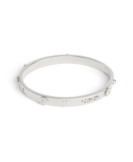 Женский браслет Coach Signature Mixed Motif, серый