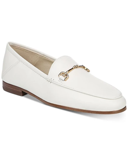 Женские лоферы Sam Edelman Loraine Bit, белые кожаные