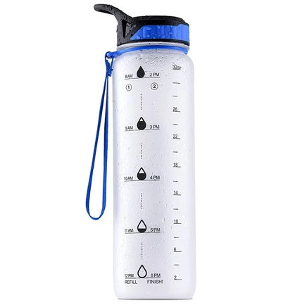 Бутылка Zulay Kitchen Hydration Nation 946 мл, белая