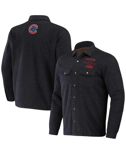 Мужская коллекция Darius Rucker от Black Chicago Cubs Ringstop с застежкой на пуговицы black