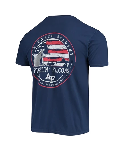 Изображение: Мужская футболка Navy Air Force Falcons Campus Americana от Image One navy