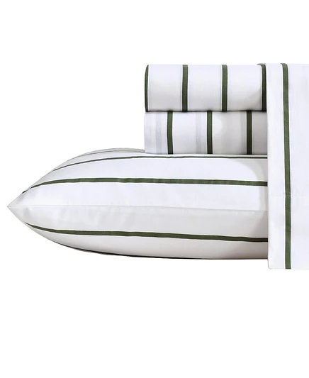 Постельный комплект Nautica Percale, односпальный, бежевый