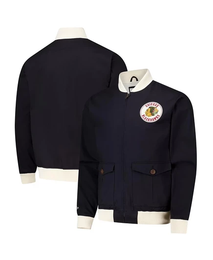 Мужская куртка Mitchell & Ness Vintage Coaches, черная