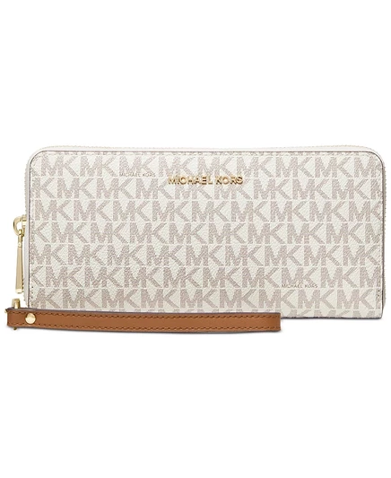 Женский кошелек Michael Kors Jet Set Continental, бежевый