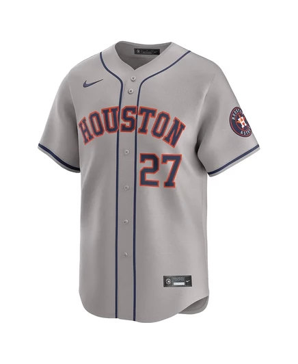 Мужская игровая майка Nike Jose Altuve, серая
