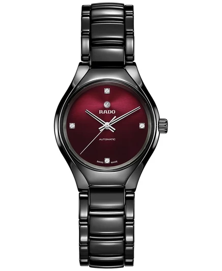 Женские часы Rado True R27242742 30 мм, черные