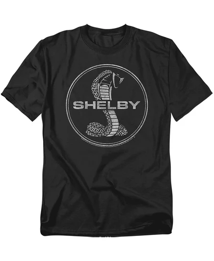 Мужская футболка Shelby Cobra Carroll Shelby, черная