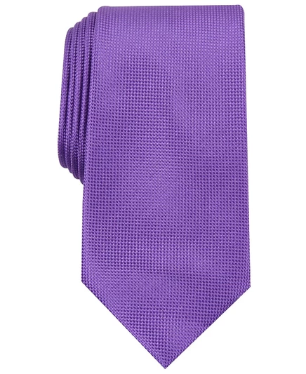 Мужской оксфордский однотонный галстук Perry Ellis