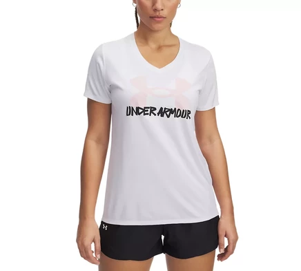 Женская футболка Under Armour UA Tech Marker с коротким рукавом silica