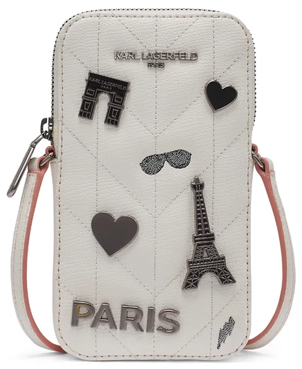 Женский мини-кошелек Karl Lagerfeld Paris Maybelle, белый