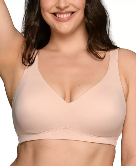  Беспроводной бюстгальтер Women's Beauty Back® простого размера 0072164 bare pink