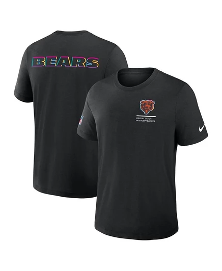 Мужская футболка Nike Chicago Bears Dri-FIT, черная