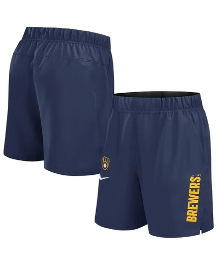 Мужские шорты Nike Milwaukee Brewers Woven Victory, синие