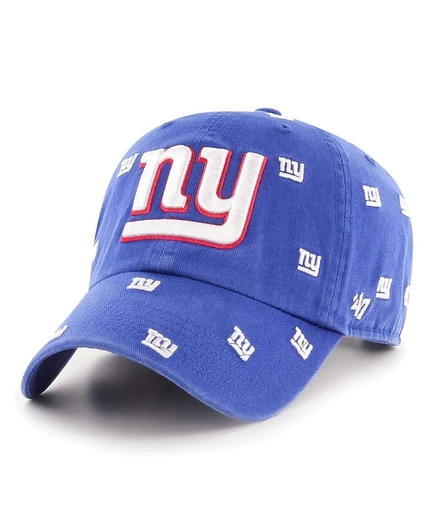 Унисекс кепка 47 Brand New York Giants регулируемая, синяя