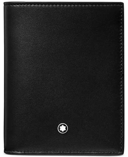 Портмоне Montblanc Meisterstück на 6 карт, черное
