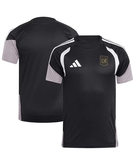 Мужская тренировочная футболка Adidas LAFC 2026, черная