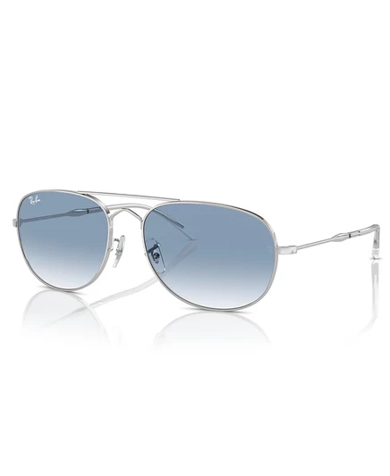 Унисекс солнцезащитные очки Ray-Ban Bain Bridge, серебристые