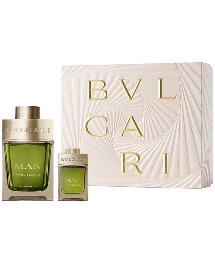 BVLGARI, 2 шт. Подарочный набор парфюмерной воды Man Wood Essence без цвета