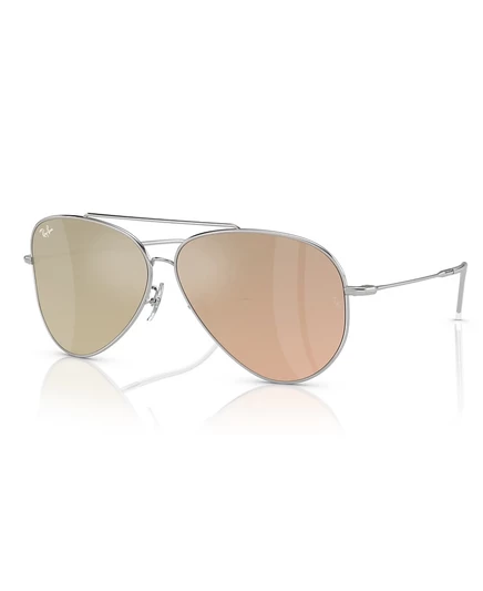 Унисекс солнцезащитные очки Ray-Ban Aviator Reverse RBR0101S, серые