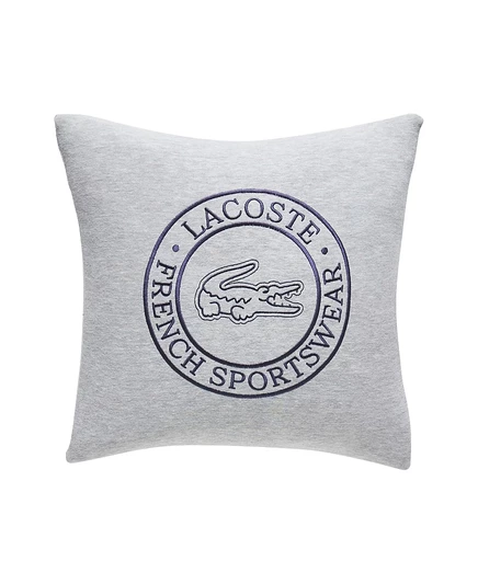 Декоративная подушка Lacoste Sportswear 40×40 см, серая