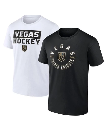 Мужская футболка Fanatics Vegas, 2 шт., разноцветные