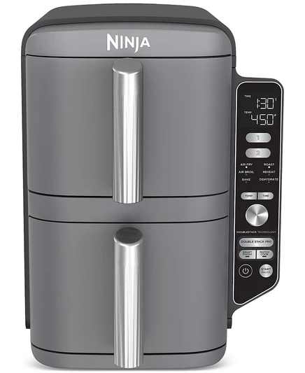Аэрогриль Ninja DoubleStack XL SL401, 9,5 л, 2 корзины