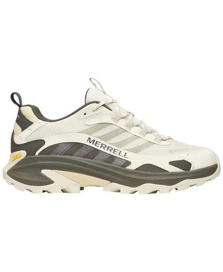 Мужские походные ботинки Merrell Moab Speed 2 с круглым носком коричнево-бежевого цвета
