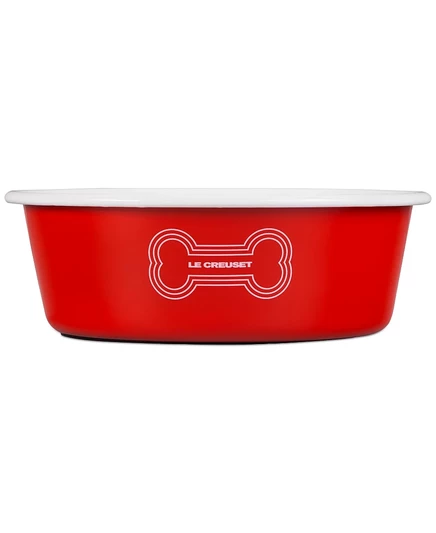 Миска для животных Le Creuset эмалированная сталь 1,4 л, карминовая
