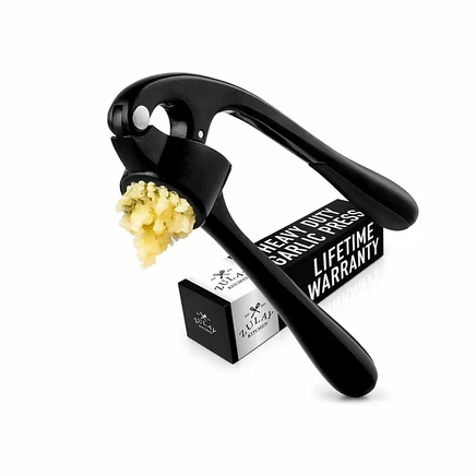 Пресс для чеснока Zulay Kitchen Premium, черный