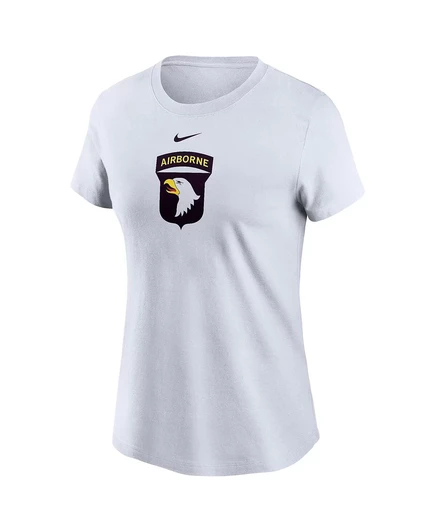 Женская футболка Nike White Army Black Knights из коллекции Rivalry 2024 Rivalry из коллекции Airborne white