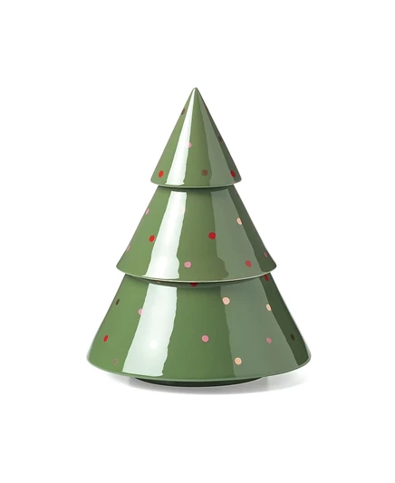 Банка для угощений Kate Spade Figural Evergreen, зеленая