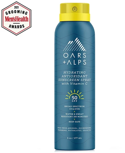 Увлажняющий антиоксидантный солнцезащитный спрей Oavles + Alps SPF 30 без цвета
