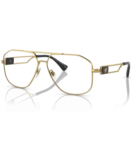Мужские очки-авиаторы Versace VE1287 59, золотистые