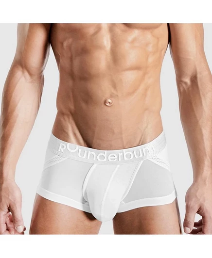 Мужские мини-трусы Rounderbum Anatomic, белые