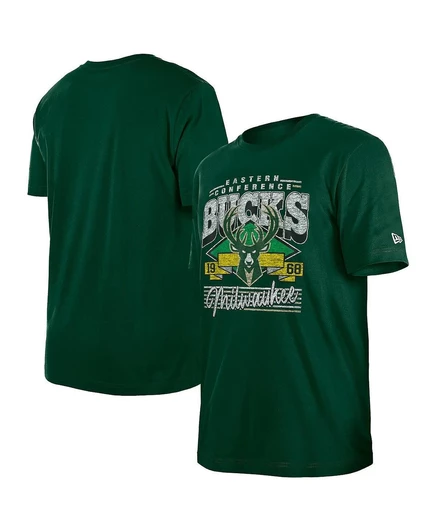 Мужская футболка Hunter Green Milwaukee Bucks Sport Classics от Hunter Green hunter green