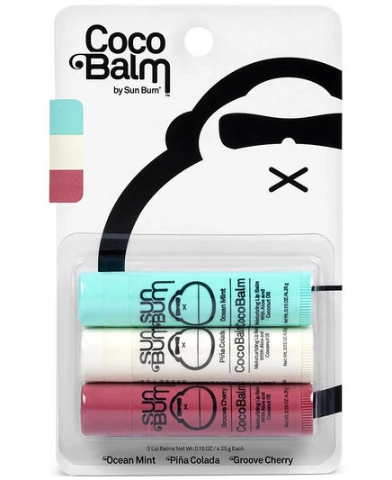 Бальзам для губ Sun Bum CocoBalm, 3 шт.