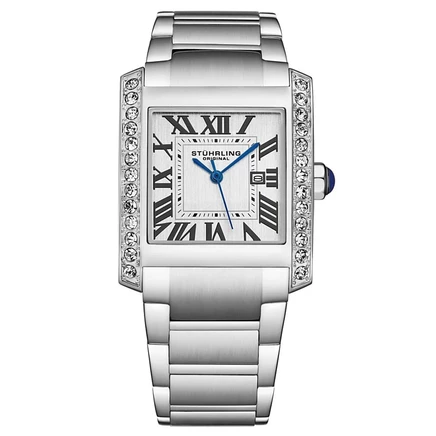 Женские часы Stuhrling Elan 4088.1, серебристые