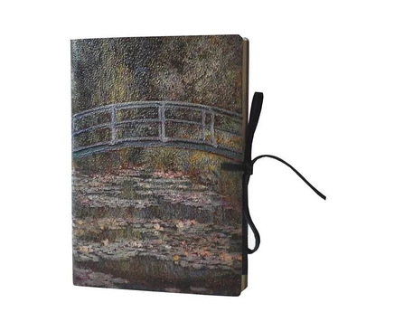 Записная книжка DIARPELL Monet, из экокожи, 192 стр., 6″×8″, белая