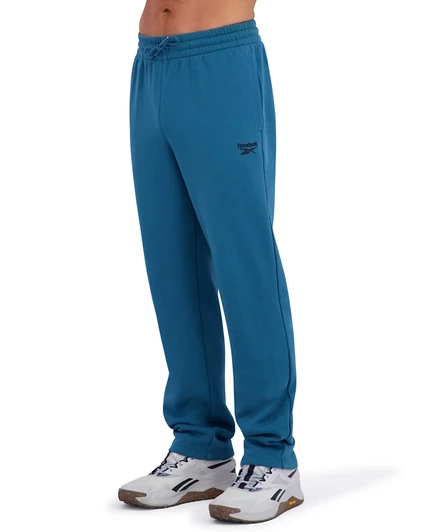Мужские флисовые брюки Reebok обычного кроя, синие