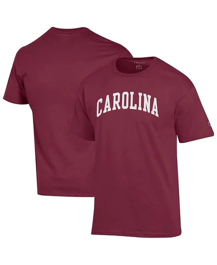 Мужская футболка Champion South Carolina Gamecocks Basic Arch, бордовая