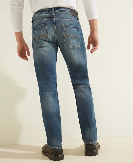 Мужские джинсы Guess Eco Mateo, средне-синие