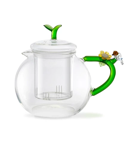 Заварочный чайник Qualia Glass 1035 мл стеклянный, прозрачный