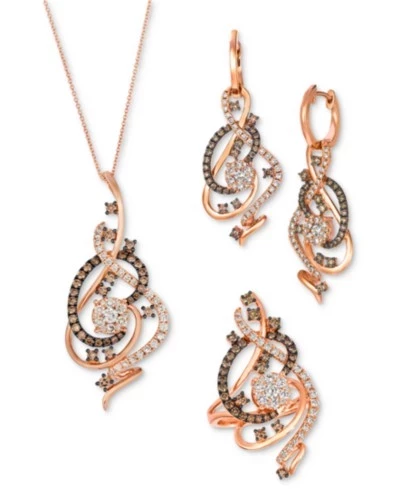 Украшения Le Vian Crazy из розового золота 14К