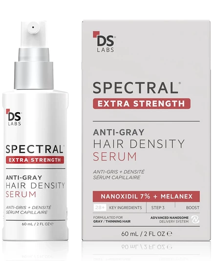 DS Laboratories Spectral.Сыворотка для придания густоты волосам от DNC-S Extra Strength, 2 унции. не окрашивает