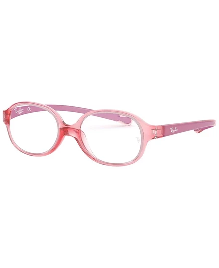 Детские очки Ray-Ban RB1587 овальные, красные