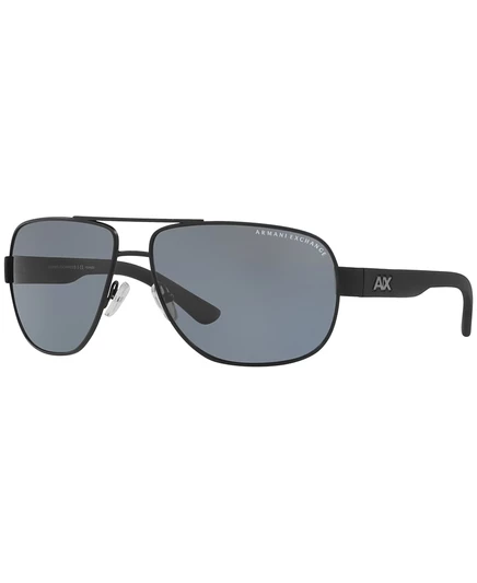 Мужские солнцезащитные очки Armani AX2012S, поляриз., черные