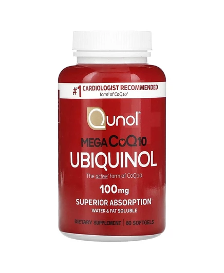 БАД Qunol Mega CoQ10 Ubiquinol, 60 мягких капсул