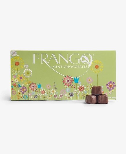 Молочный шоколад Frango Spring Flower Show с мятной начинкой